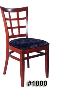 Latticeback chair #1800