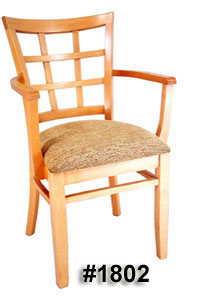 Lattice back Arm chair #1802
